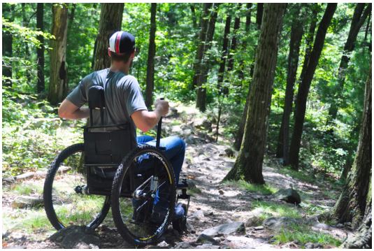 disabled hiking equipment